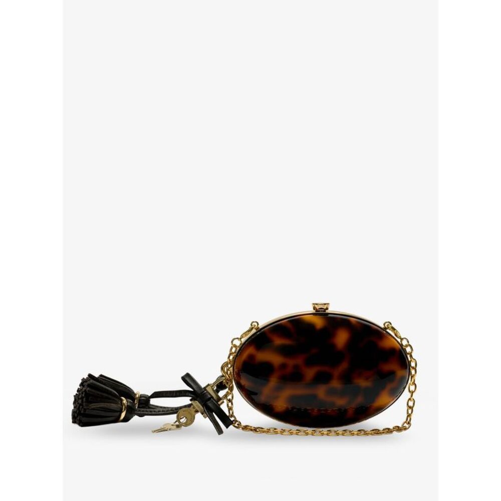 Self Portrait Women Oval Resin Clutch Bag